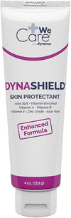 Dynarex DynaShield Skin Protectant Barrier Cream - Zinc Oxide Cream with Vitamins A, D, E, Aloe Vera - Protect and Treat Minor Wounds and Dry Skin - 4 oz. Tube, 1 Count