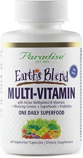 Paradise Herbs & Essentials Once Daily Multivitamin No Iron 60 Count