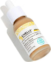 Mychelle Dermaceuticals Sun Shield Liquid SPF 30 Medium/Dark (1 Fl Oz) - Tinted Sunscreen for All Skin With Oil-Absorbing Bentonite Clay - Use as Sheer Foundation or Makeup Primer for Matte Finish