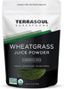 Terrasoul Superfoods Organic Wheat Grass Juice Powder, 5 Oz, Grown in Utah, Made from Nutrient Concentrated Juice, Revitalize with Green Nutrition: Smoothies, Detox Drinks, and Wellness Shots