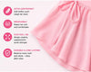Moret Kids Girls' Ballet and Dance Chiffon Wrap Skirt - Lightweight Pull-On Practice Recit - Image 4
