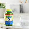 Vitamin D3 Spring Valley Softgels, 125 mcg per Softgel, 5,000 IU, 400 Count, and Gift Ice  - Image 3