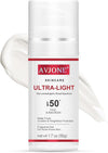 Face Sunscreen SPF 50, Broad Spectrum UVA/UVB Protection, 1.7 oz - Personal Care