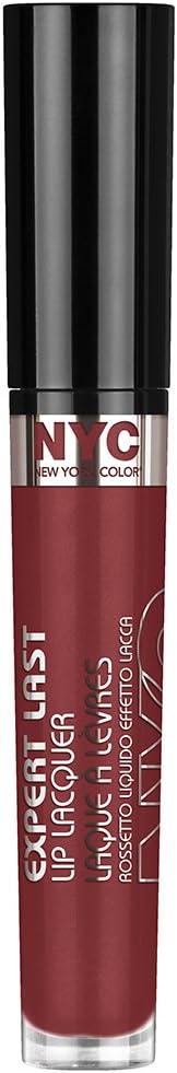 N.Y.C. New York Color Expert Last Lip Lacquer, Turtle Bay Toffee, 0.15 Fluid Ounce