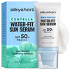 Silkyshark Centella Sunscreen SPF 50+ PA++++, Centella Asiatica Serum Sunscreen, Oil-Free, - Image 4