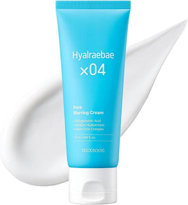 Mixsoon Hyalraebae Pore Blurring Cream - Hydrating, Pore Refining & Smooth Texture, Lightweight Face Moisturizer for Makeup Prep 50ml / 1.69 fl.oz. Korean Glass Skin Care