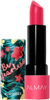 Almay Lip Vibes, Be Fearless, 0.14 Ounce, matte lipstick