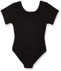Jacques Moret Little Girls' Dance Short Sleeve Basic Leotard, Black, Small - Personal Care