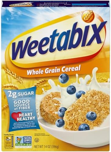 Weetabix Biscuits Whole Grain Breakfast Cereal, 14 oz Box - Personal Care