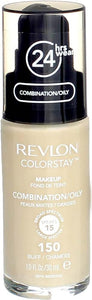 Revlon Colorstay Foundation 24hrs Makeup 30ml | RRP 12.49 | (Buff 150 Combination/Oily Skin) by Revlon - Personal Care