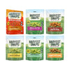 Big Top Deal USA Variety 6 Pack Variety Mix, Honey BBQ, Garlic Butter, Tomato Basil, White Cheddar, Zesty Ranch, Mango Chile Lime, Harvest Snaps, Baked Veggie Chips, Crunchy, Gluten Free