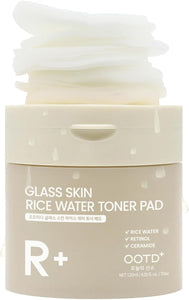 Ootd #OOTD Rice Water Toner Pads for Glass Skin, 70 Pads | Korean Skincare - Personal Care