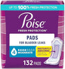 Poise Incontinence Pads for Women, 4 Drop, 132 ct - Personal Care - Image 1