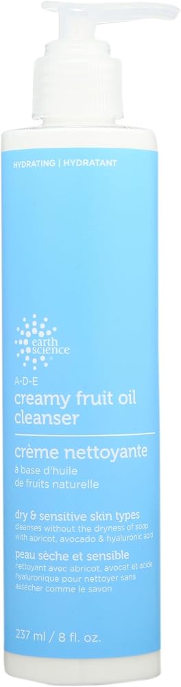 Earth Science A-D-E Creamy Fruit Oil Cleanser 8 oz. - Personal Care