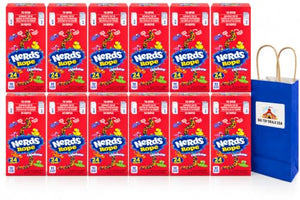 Big TOP DEALS USA Nerds Rope Rainbow Candy, 12 Boxes, 288 Individually Wrapped Ropes Each, Sweet Crunchy Nerds Candy, Soft Chewy Center, Bulk Party Candy