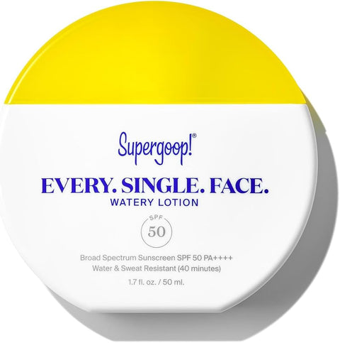 Supergoop! Every. Single. Face. Watery Lotion, SPF 50 PA++++ - Personal Care