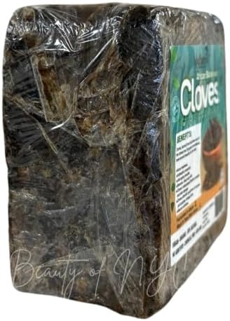 Aleheri'S African Black Soap with Renewing Cloves -16 oz All Natural Organic Face & Body Wash for Dullness, Dark Spots & Rough Texture - Antioxidant-Rich for Brighter, Smoother Skin (1, 16 oz)