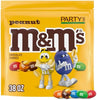 M&M'S Peanut Milk Chocolate Candy Bulk Pack, Party Size, 38 oz Bag - Image 1