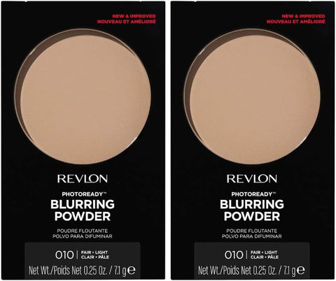 Revlon PhotoReady Powder, Fair/Light [010] 0.25 oz (Pack of 2)