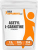 BulkSupplements.com Acetyl L-Carnitine Powder - as ALCAR HCl, Carnitine Supplement - Glute - Image 1