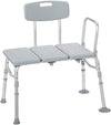 Drive Medical Tub Transfer Bench for Bathtub, Height Adjustable