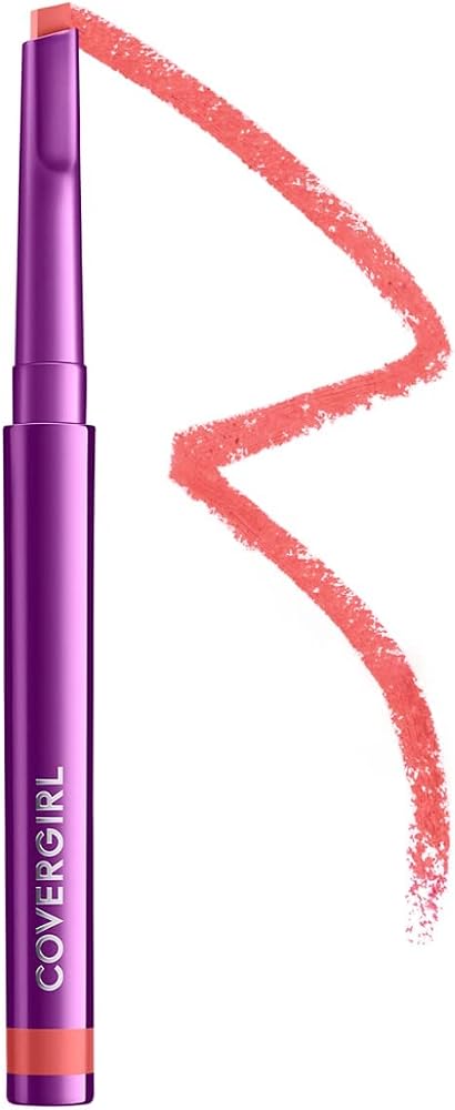 COVERGIRL Simply Ageless Lip Flip Liner, Brilliant Coral, Pack of 1
