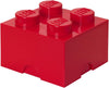 LEGO Storage Brick 4 5.6 L Storage Box with Lid Red