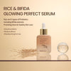 Farmstay Rice & Bifida Glowing Serum, Dark Spot Remover Correcting for face with Niacinami - Image 2