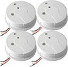 Kidde AC Hardwired Interconnect Smoke Alarm with Hush I12040 (4-Units) - Image 1