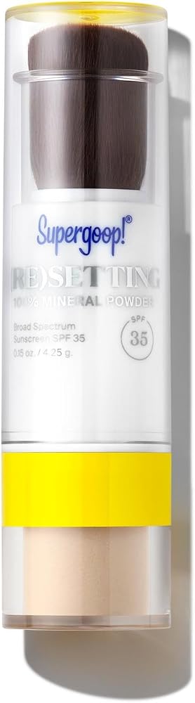 Supergoop! (Re) setting Mineral Powder Sunscreen SPF 35 PA+++ - Personal Care