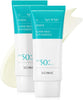 Scinic Enjoy Super Mild Sun Essence 2 Set SPF50+ PA++++ 1.69 fl oz(50ml) | A Lightweight H - Image 1