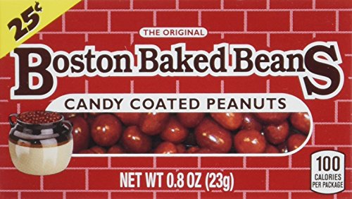 Boston Baked Beans Candy Coated Peanuts 0.8 Ounce (Pack of 24)