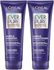 L'Oreal Paris EverPure Purple Shampoo and Conditioner Set, Sulfate-Free Brass Toning for B - Image 1
