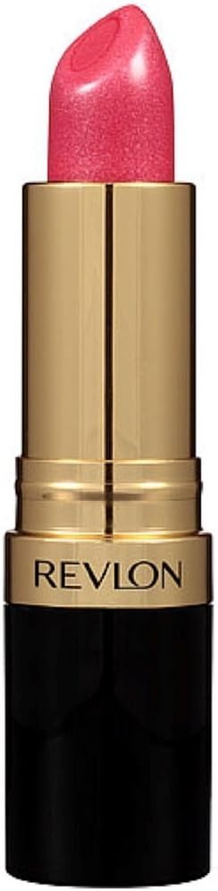 Revlon Super Lustrous Lipstick with Vitamin E and Avocado Oil, Pearl Lipstick in Pink, 430 Softsilver Rose, 0.15 oz
