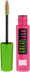 Myb Gl Big Blk Blk Size Ea Maybelline Great Lash Washable Mascara Blackest Black