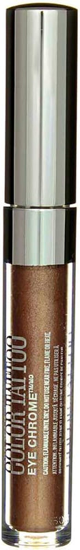 Maybelline New York Color Tattoo Eye Chrome Eyeshadow, Beige Luster, 0.11 fl. oz. - Eye Makeup - Beauty