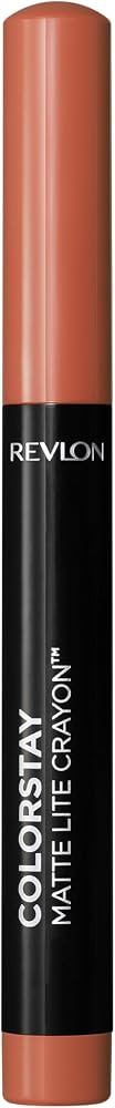 Revlon ColorStay Matte Lite Lipstick Crayon, 001 Tread Lightly, 0.049 oz