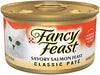 Purina Fancy Feast Salmon Feast Pate Wet Cat Food (24) 3 oz. Cans - Image 1