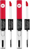Revlon ColorStay Overtime Liquid Lip Color, Forever Scarlett [40] 0.07 oz (Pack of 2)