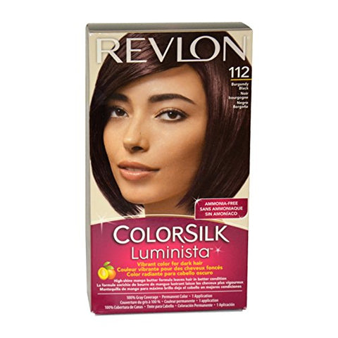 Revlon ColorSilk Luminista Haircolor, Burgundy Black - Personal Care