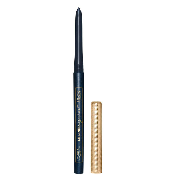 L’Oréal Paris Makeup Le Liner Signature Mechanical Eyeliner, Easy-Glide, Smudge Resistant, Bold Color, Long Lasting, Waterproof Eyeliner, Blue Jersey, 0.011 oz., 1 count