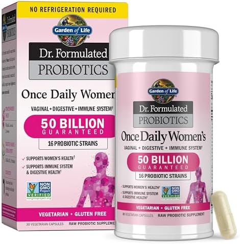 Garden of Life Dr. Formulated Once Daily Women's Probiotics, 50B CFU, 30ct - Personal Care