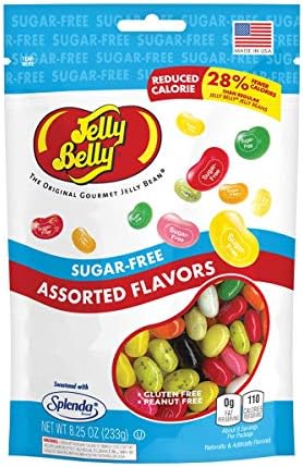 Jelly Belly Sugar Free - 8.25 oz Bag - Official, Genuine, Straight from the Source