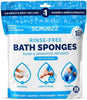 Scrubzz Disposable Rinse Free Bathing Wipes - 25 Pack - All-in-1 Single Use Shower Wipes,  - Image 1