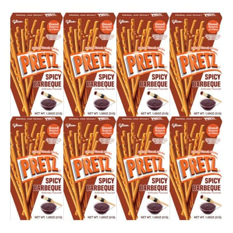 Baked Snack Sticks Spicy Barbeque Flavor, Crunchy & Savory 1.09 oz Individual Packs, Convenient , Perfect for Kids, Adults, Lunchboxes, and On-the-Go Snacking
