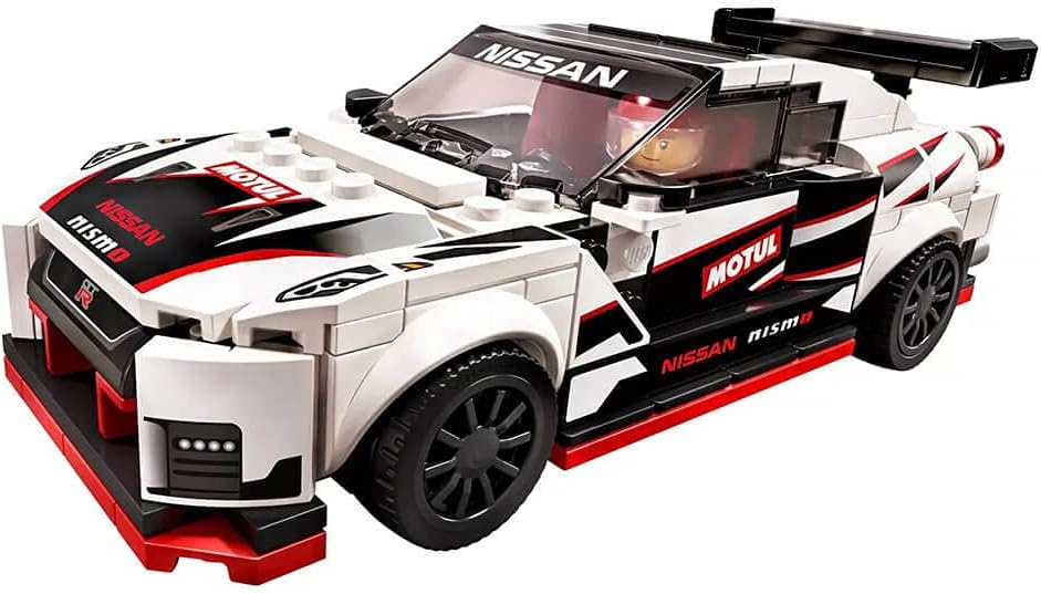 LEGO Speed Champions Nissan GT-R NISMO 76896 Toy Model Cars Building Kit Featuring Minifigure (298 Pieces)