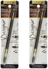 Pack of 2 L'Oreal Paris Brow Stylist Designer Eyebrow Pencil, Dark Brunette # 3152 - Perso - Image 1