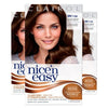 Clairol Nice'n Easy Liquid Permanent Hair Dye, 5N Medium Natural Brown Hair Color, Pack of 3 - Personal Care