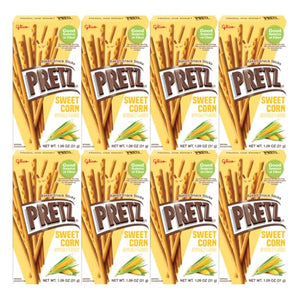 Baked Snack Sticks Sweet Corn Flavor, Crunchy & Savory Treats for Kids & Adults, Convenient 1.09 oz Individual Packs, Perfect On-the-Go Snack - Personal Care