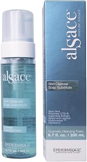 Epidermique Alsace Soap-Free Face Wash | pH 5.5 Hydrating Facial Cleanser | Gentle Cleansing Foam with Aloe Vera & Calendula for Sensitive Skin | Deep Pore Cleanser for Women & Men - 6.7 fl oz